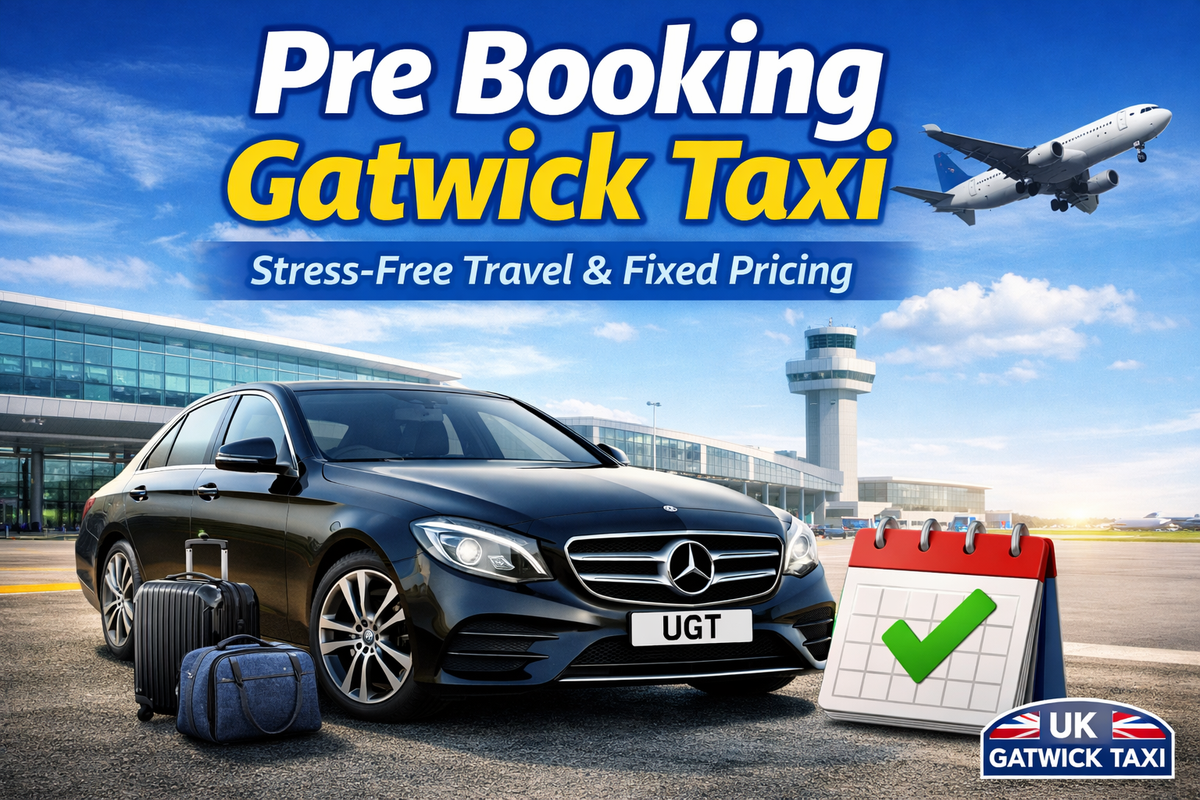 pre booking gatwick airport taxi