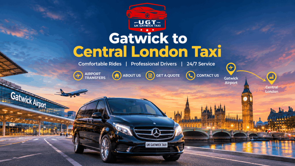 Gatwick to Central London taxi