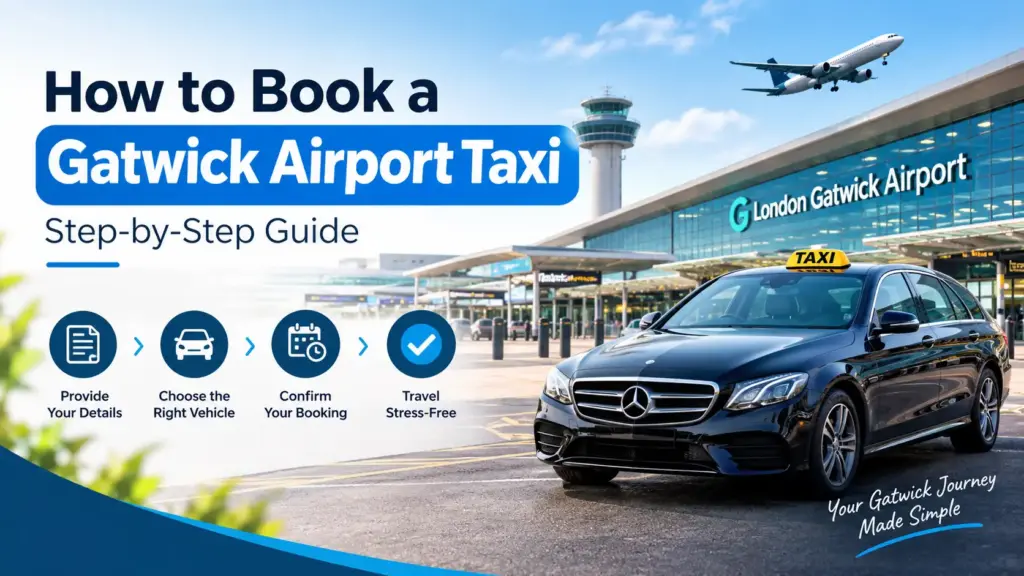 How to book gatwick airport taxi
