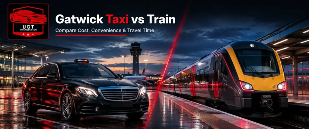 Gatwick Taxi vs Train
